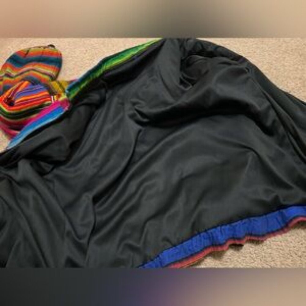 Vintage Hippie Festival Coat of Many Colors Jacket - Picture 3 of 3